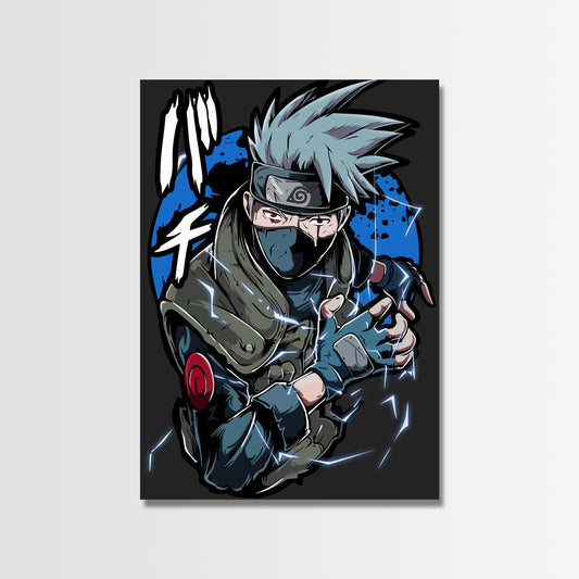 Naruto Metal Poster