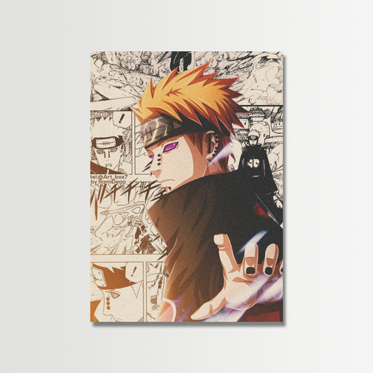 Naruto Metal Poster