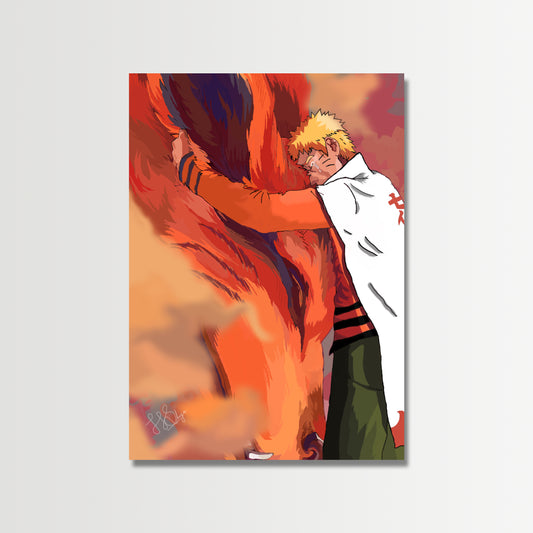 Naruto Metal Poster