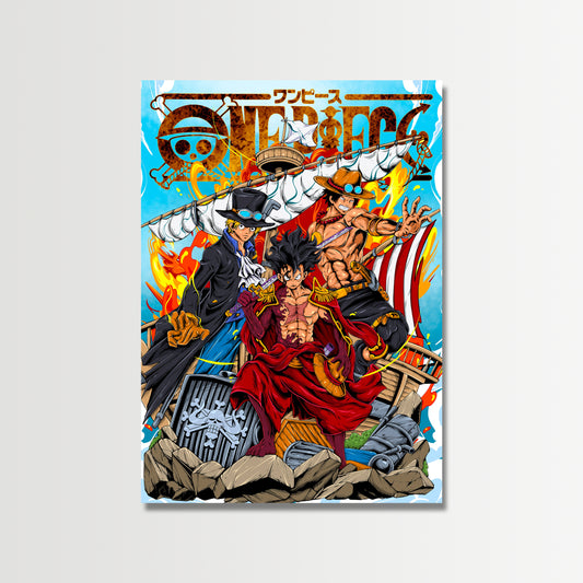 One Piece Metal Poster