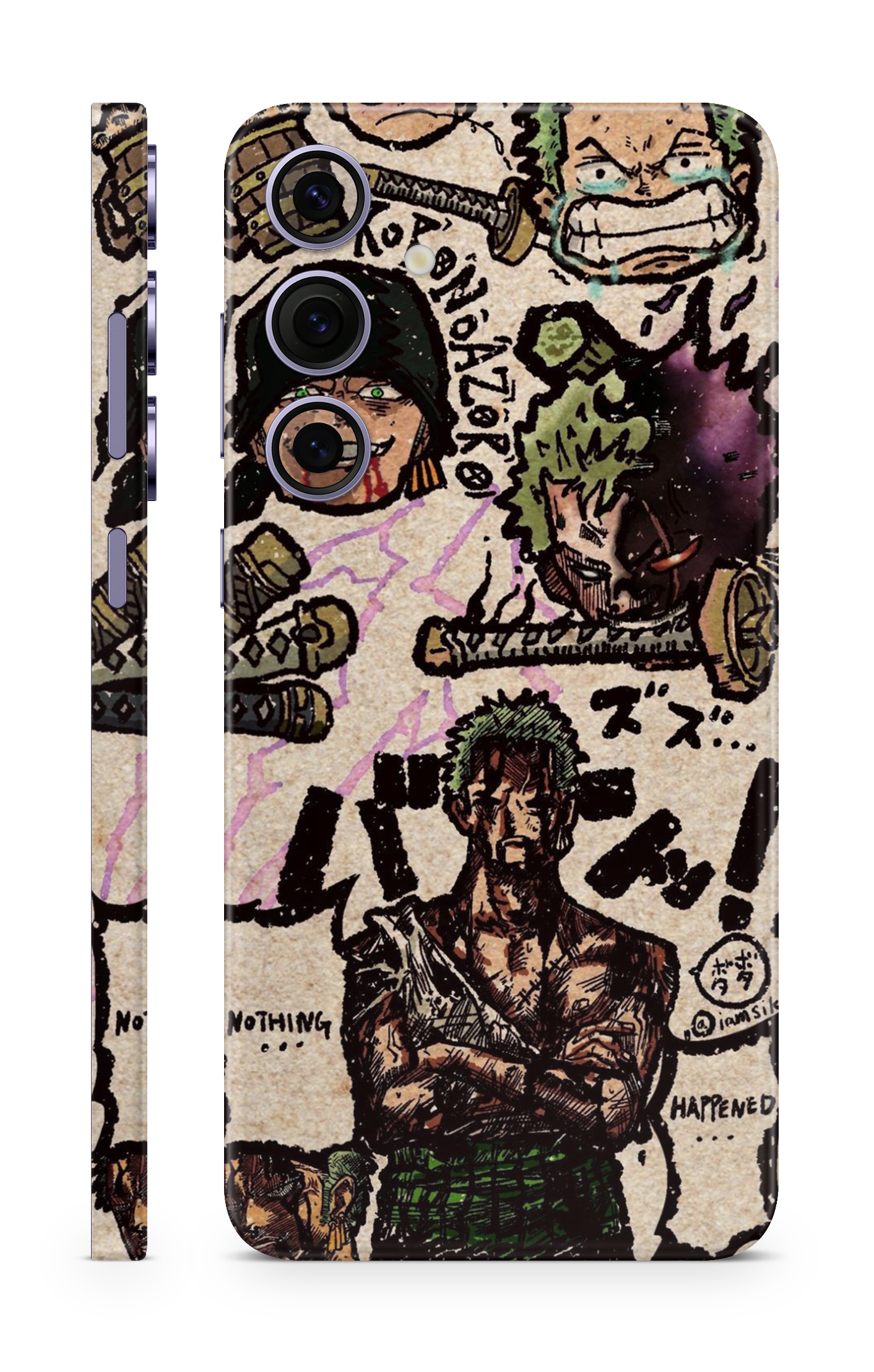 One Piece Mobile Skin