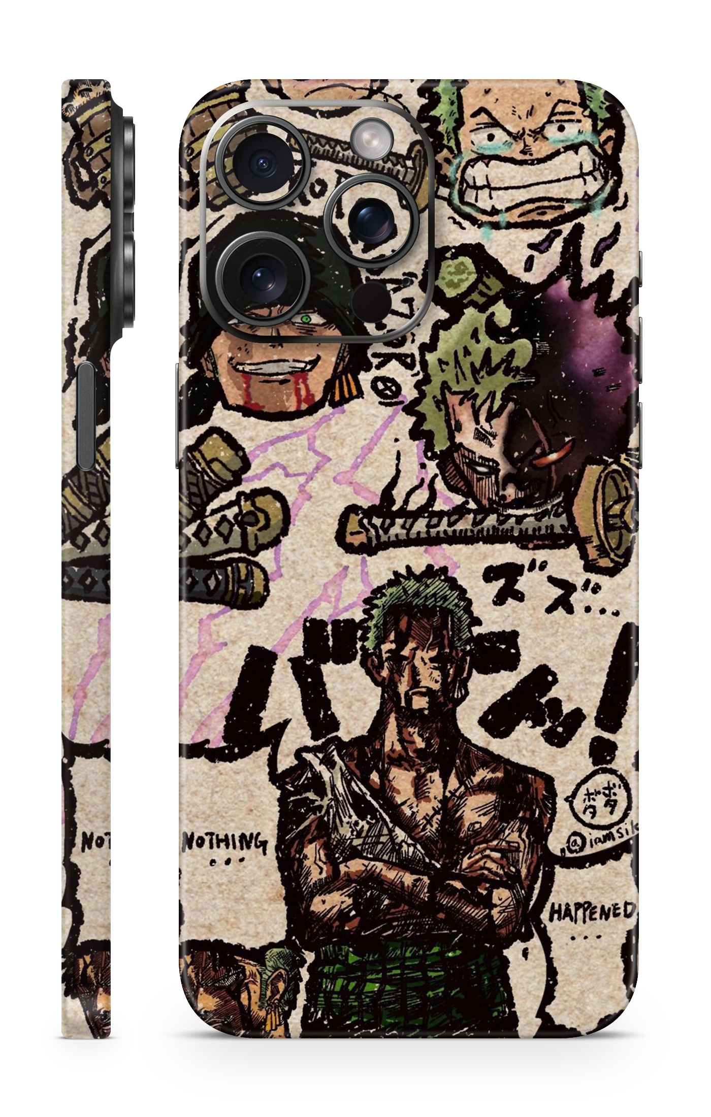 One Piece Mobile Skin