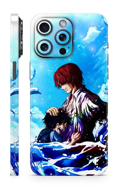 Shanks and Luffy Mobile Skin