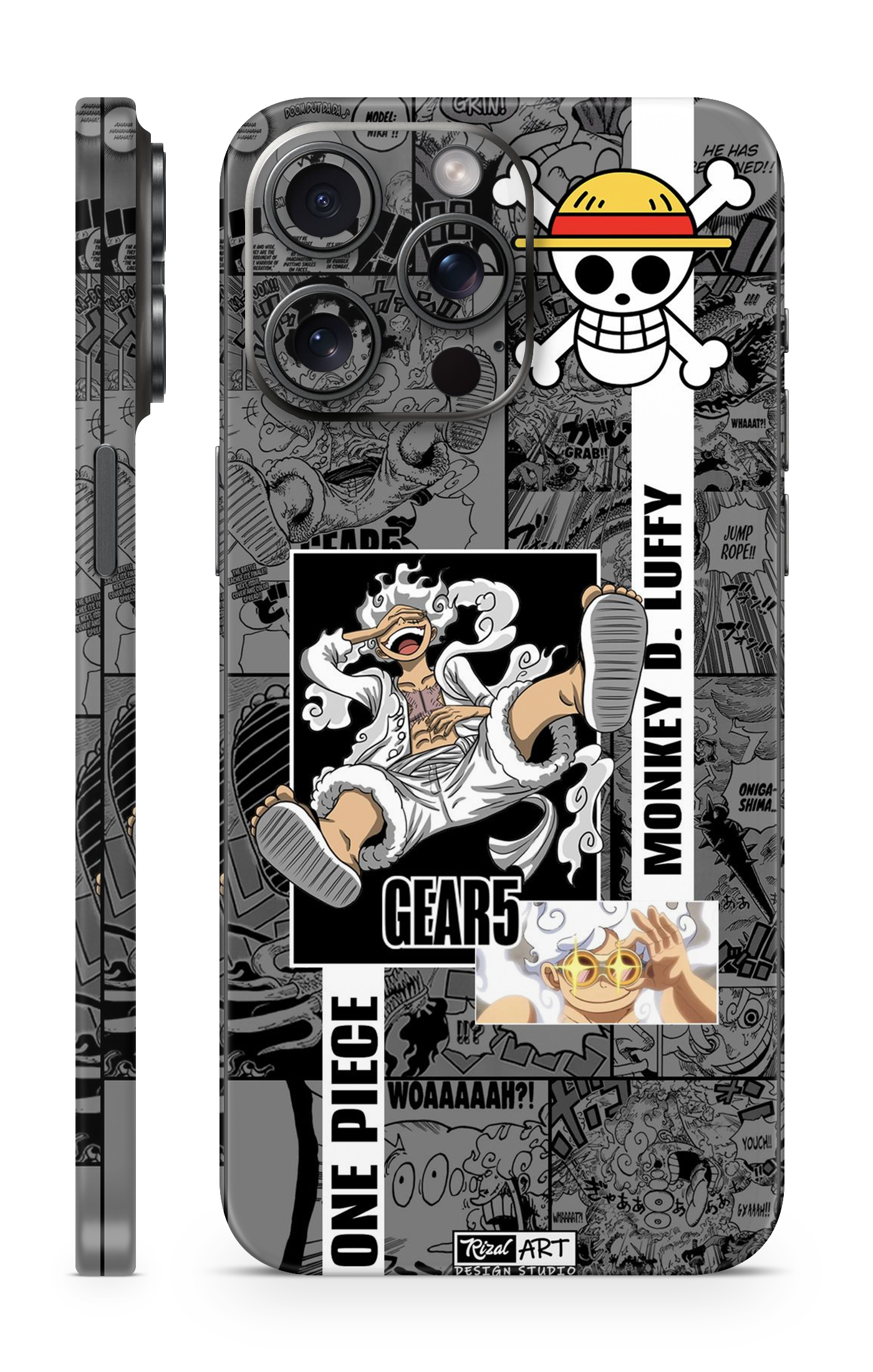 One Piece Gear 5 Mobile Skin Mobile Skin