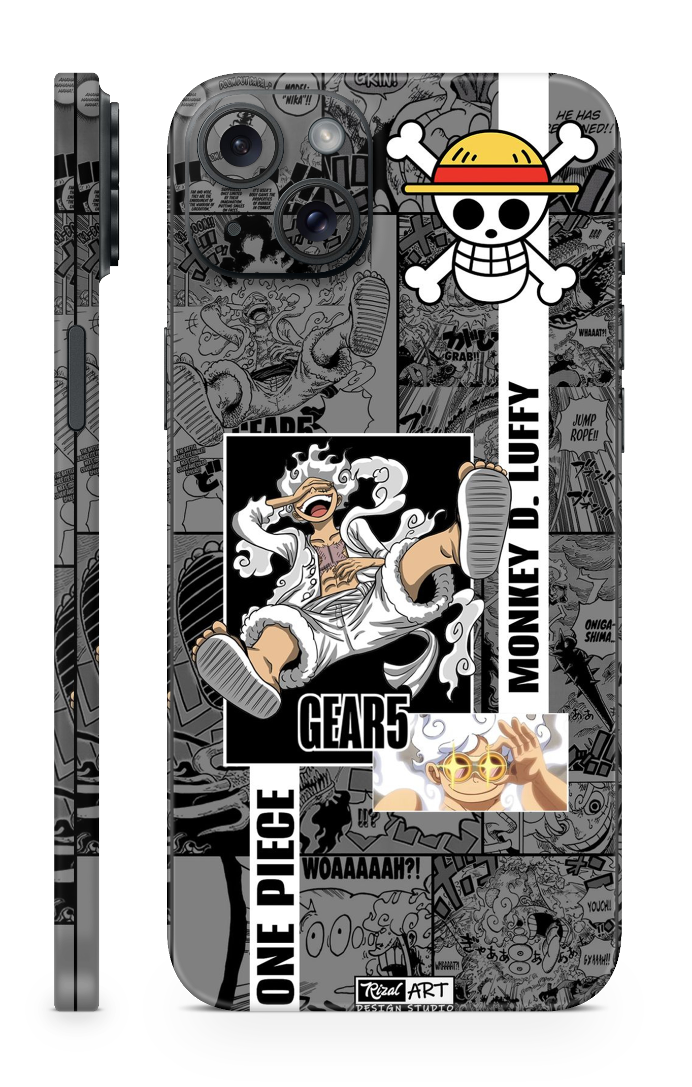 One Piece Gear 5 Mobile Skin Mobile Skin