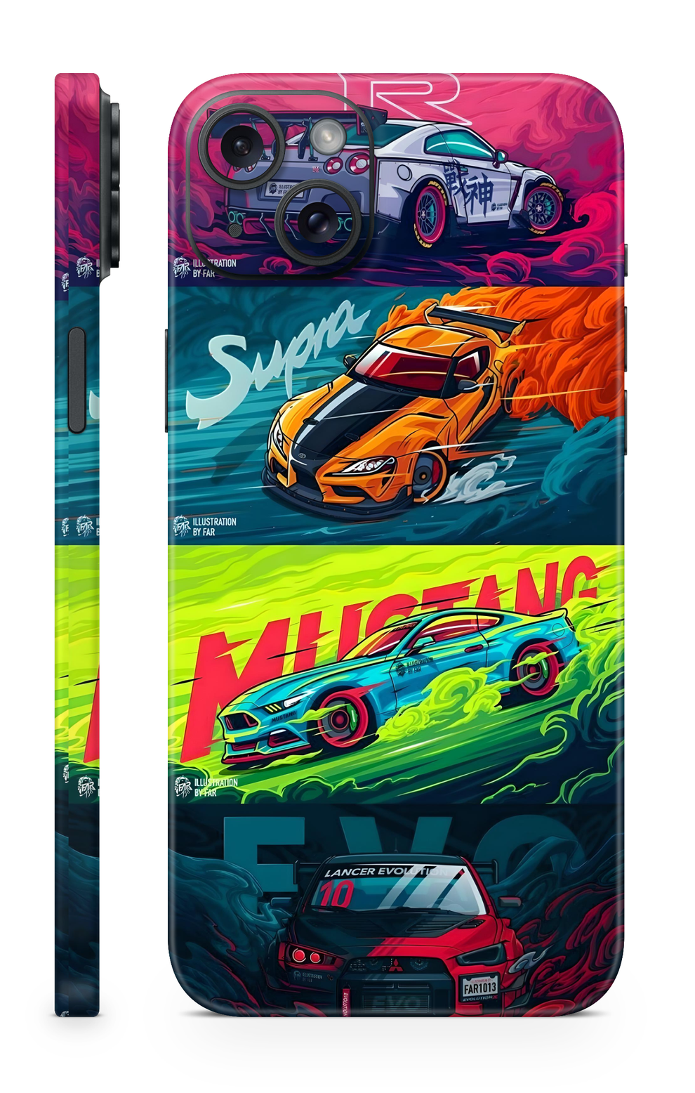 Sports Car Mobile Skin | Sleek & Stylish Car Designs - Worthwrap ...