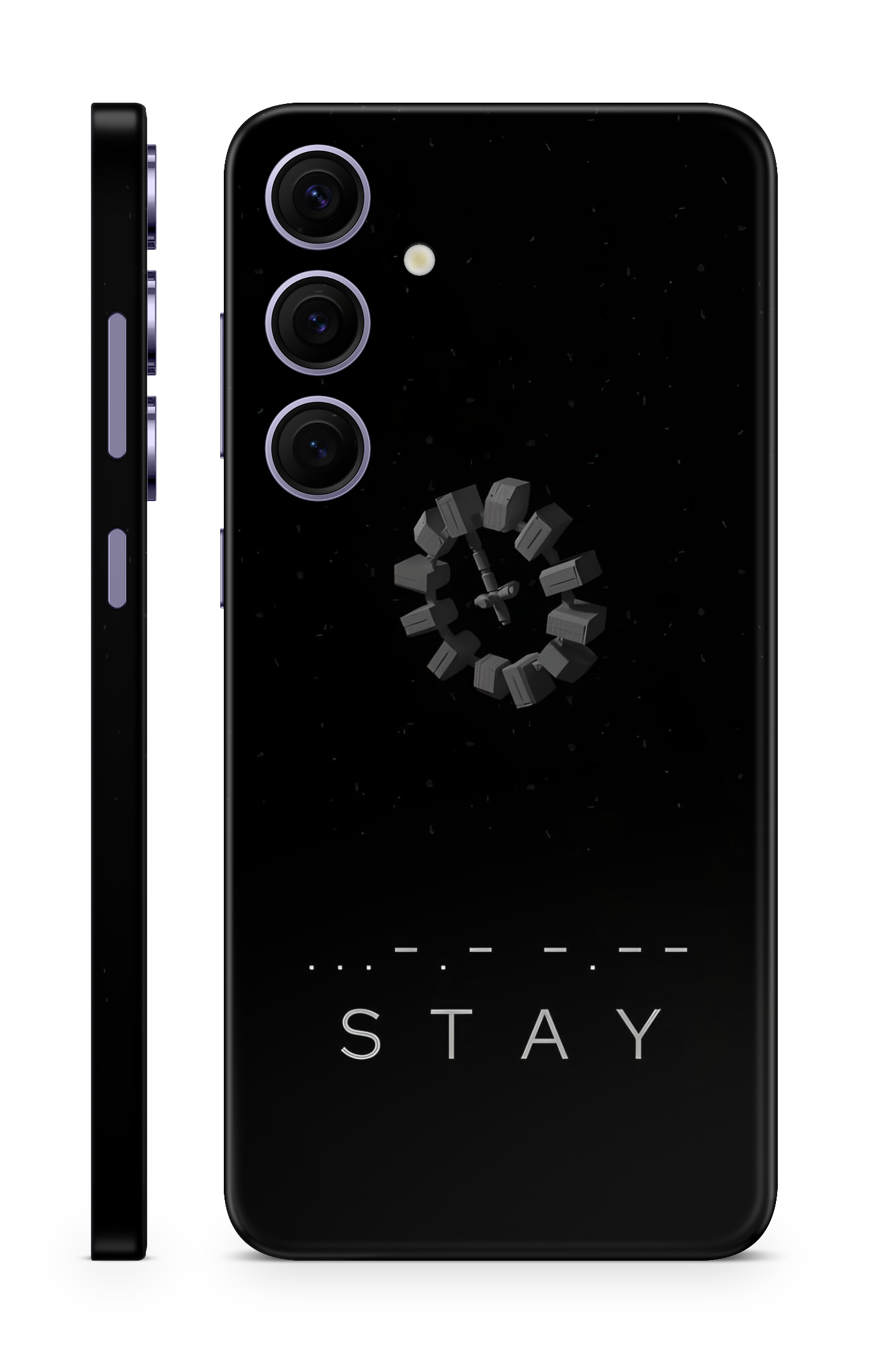 Interstellar ‘STAY’ Mobile Skin | Iconic Sci-Fi Design - Worthwrap ...