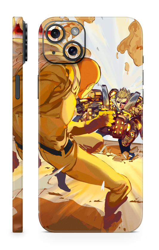 Saitama vs Genos Mobile Skin