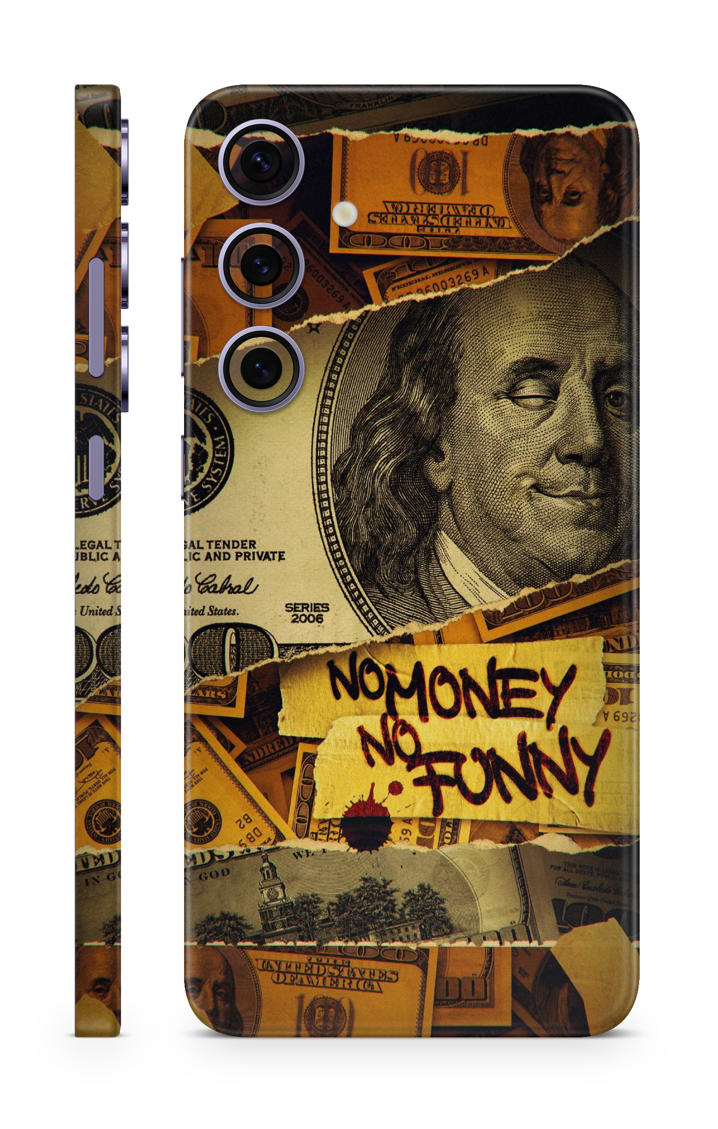 No Money No Funny Mobile Skin