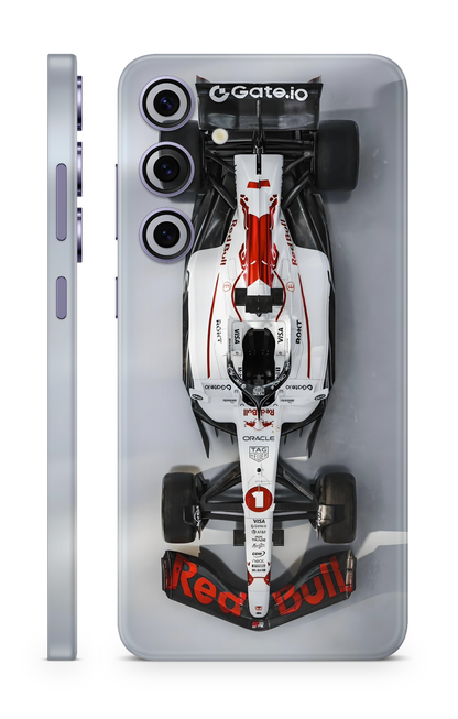 Red Bull Racing White Edition Mobile Skin – Special Livery