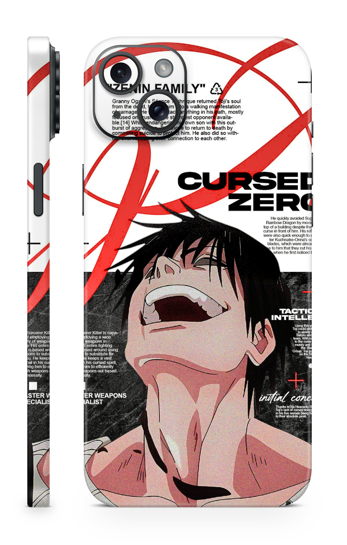 Toji Reverse Skin Toji Fushiguro Sorcerer Killer Mobile Skin – WORTHWRAP MOBILE SKINS