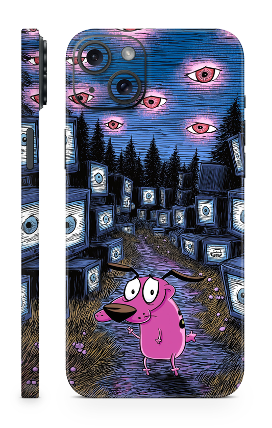 Courage The Cowardly Dog Mobile Skin