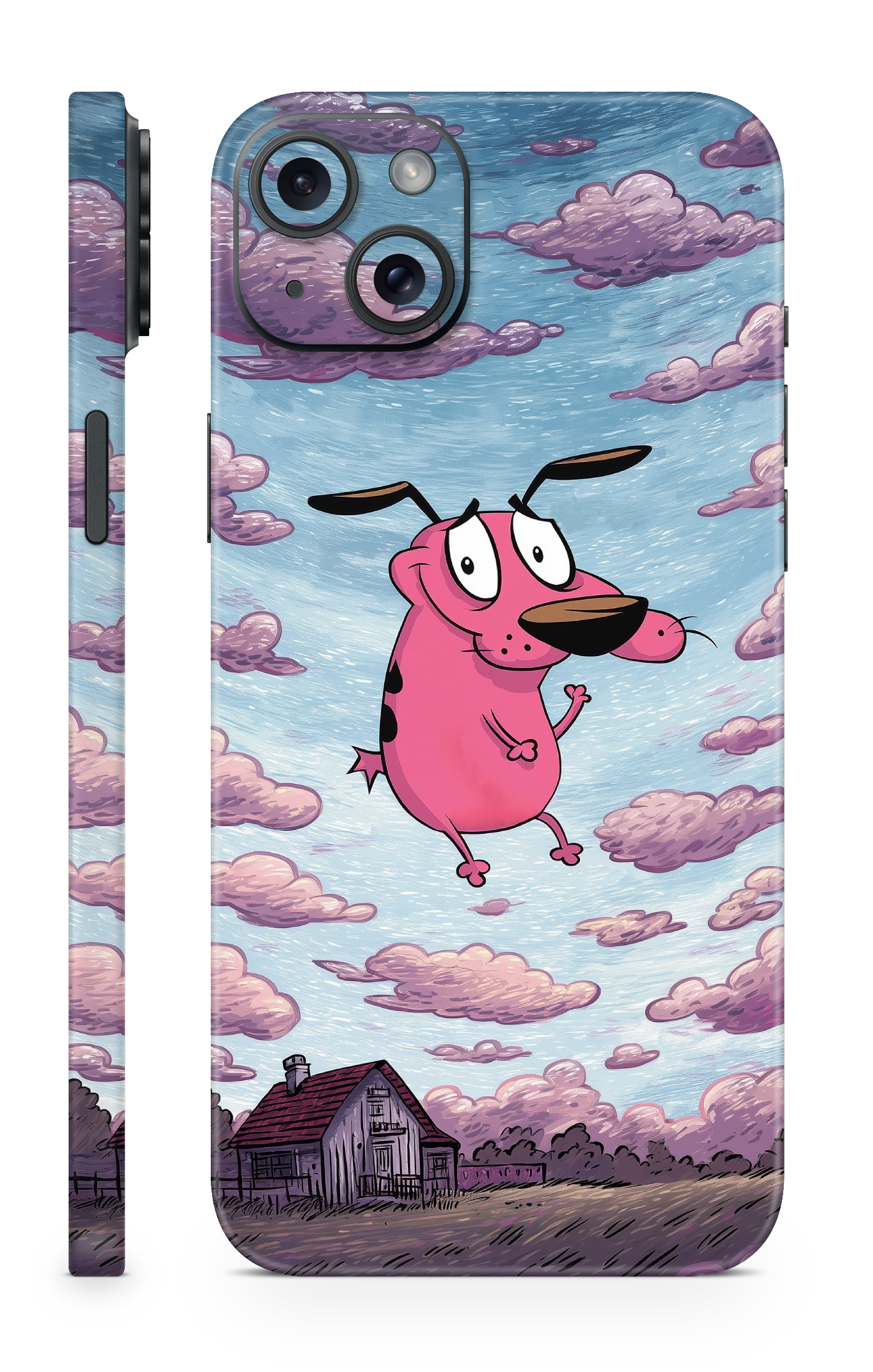 Courage The Cowardly Dog Mobile Skin