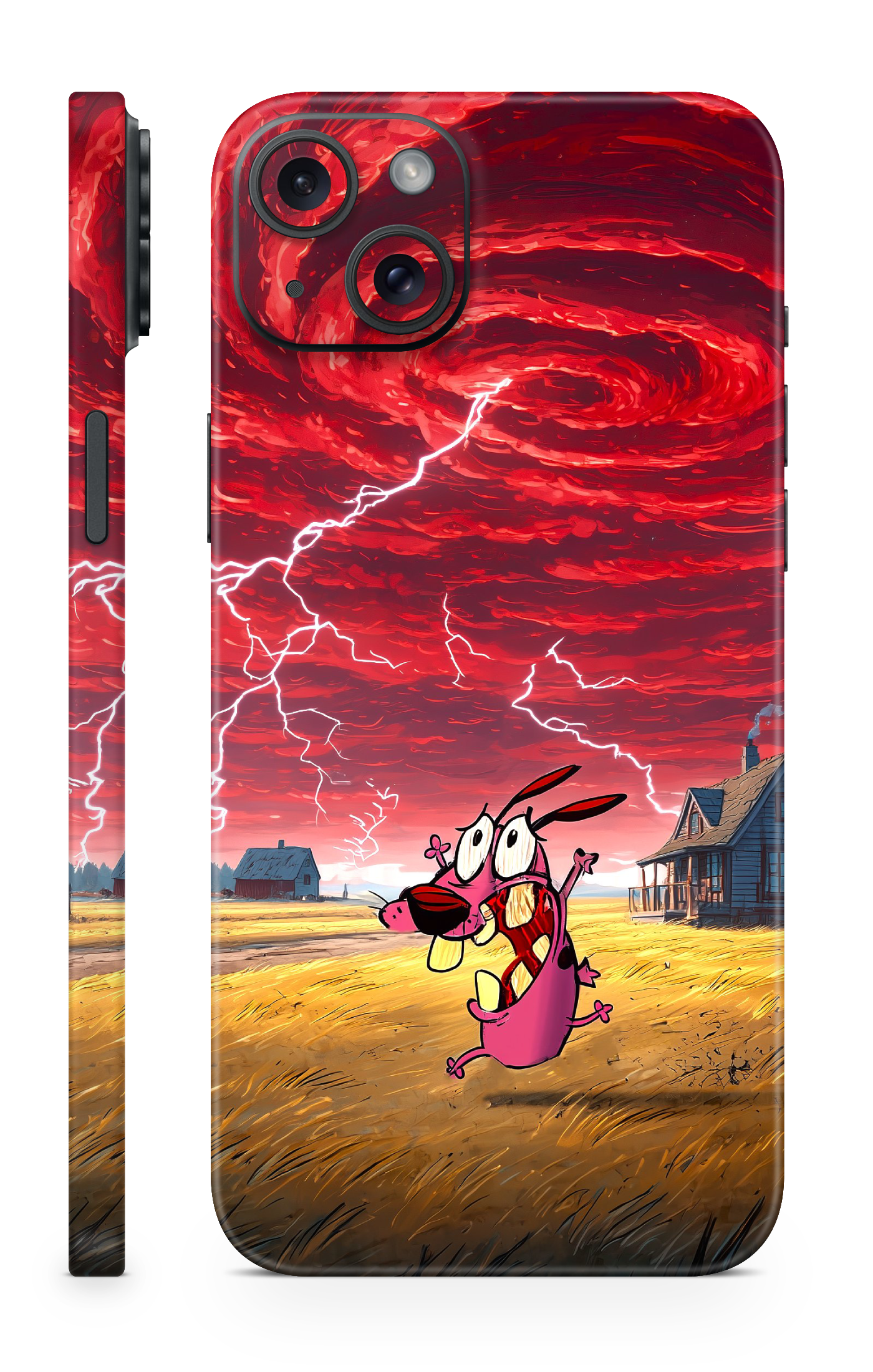 Courage The Cowardly Dog Mobile Skin