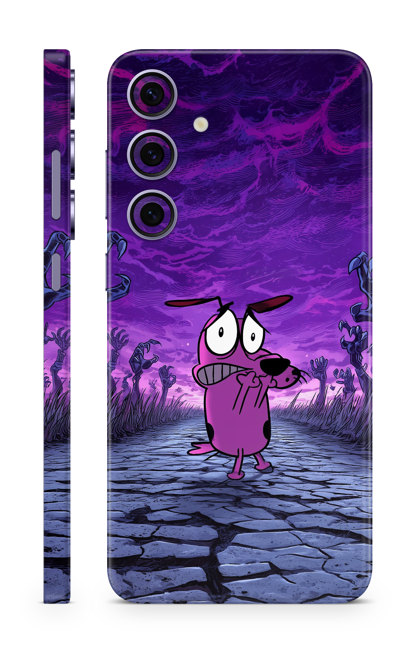 Courage The Cowardly Dog Mobile Skin