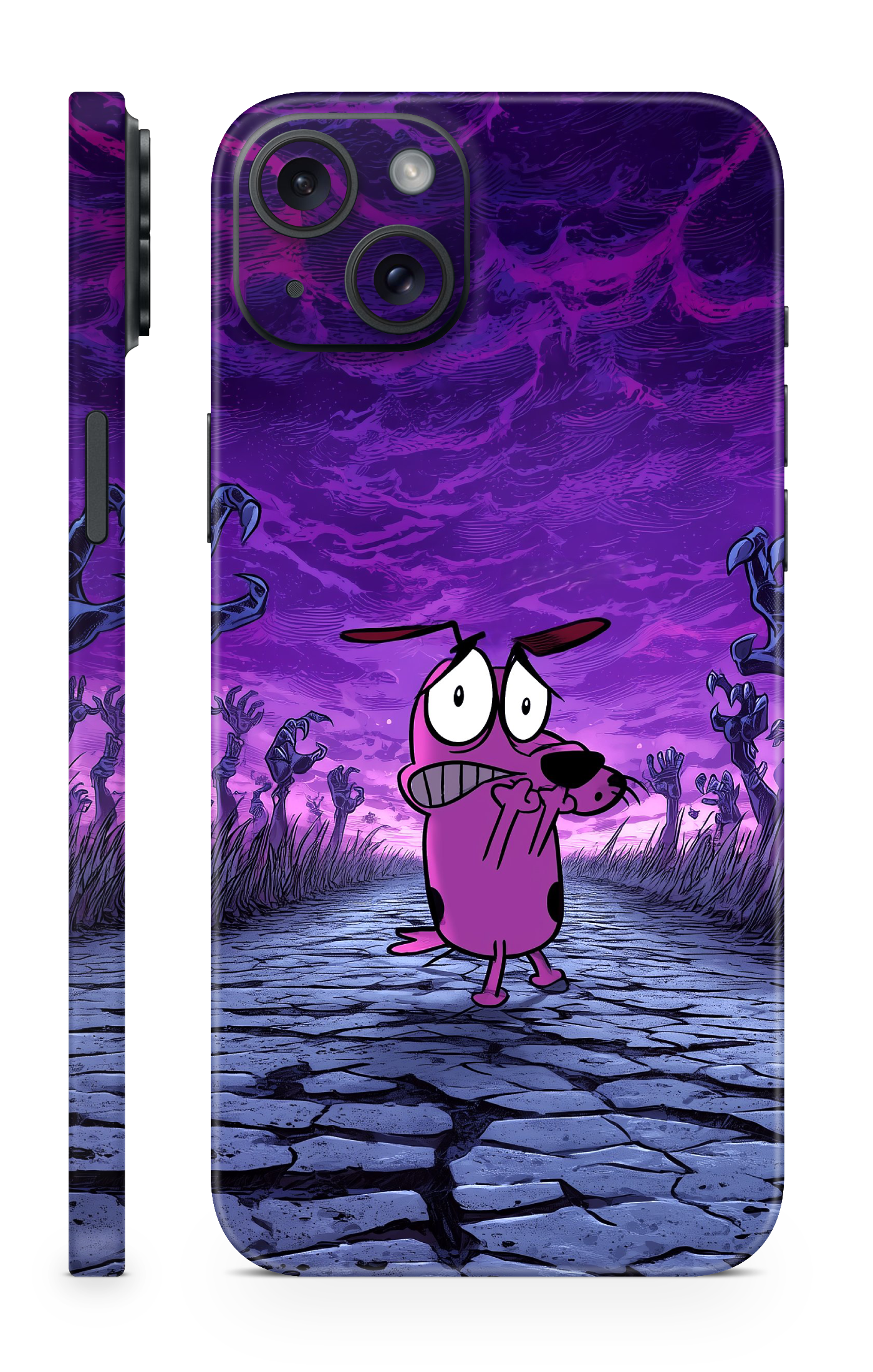 Courage The Cowardly Dog Mobile Skin