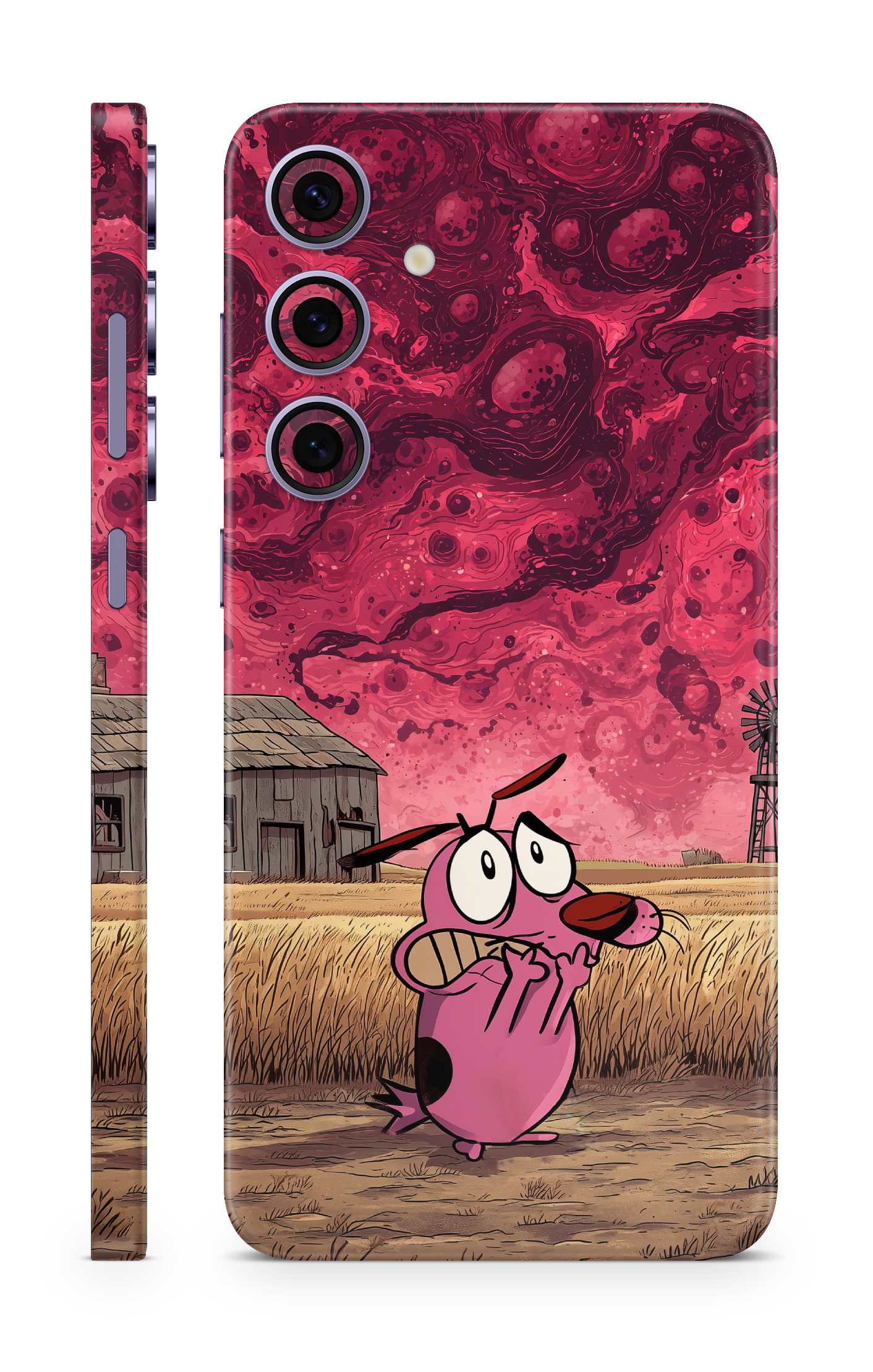 Courage The Cowardly Dog Mobile Skin