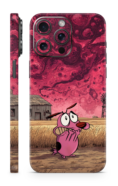 Courage The Cowardly Dog Mobile Skin