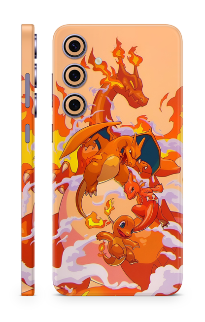 Charmander, Charmeleon & Charizard Mobile Skin
