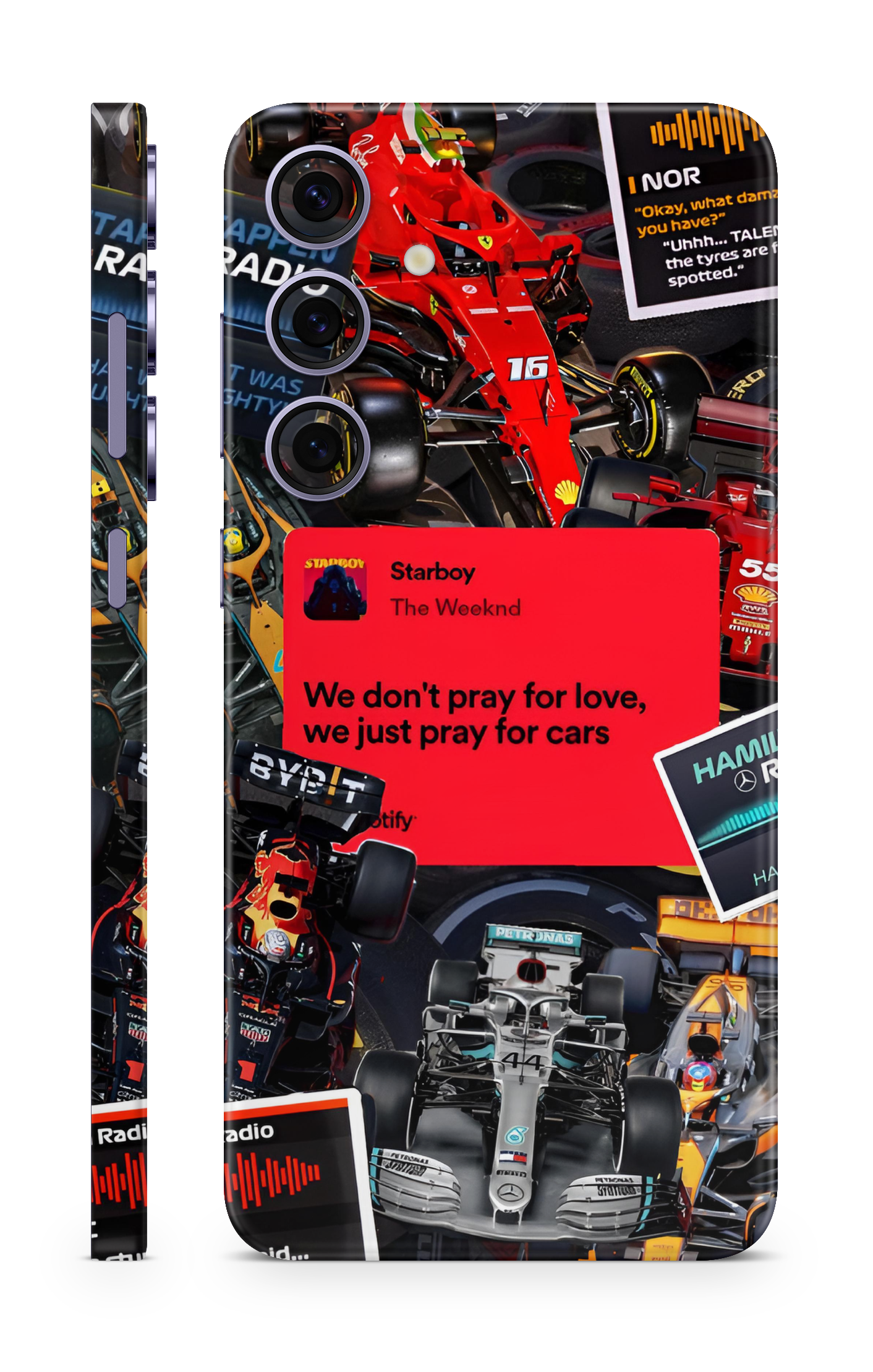 We Don’t Pray For Love, We Pray For Cars Mobile Skin
