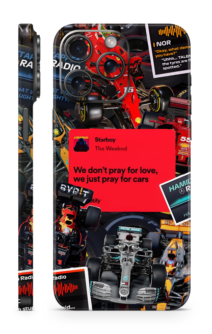 We Don’t Pray For Love, We Pray For Cars Mobile Skin