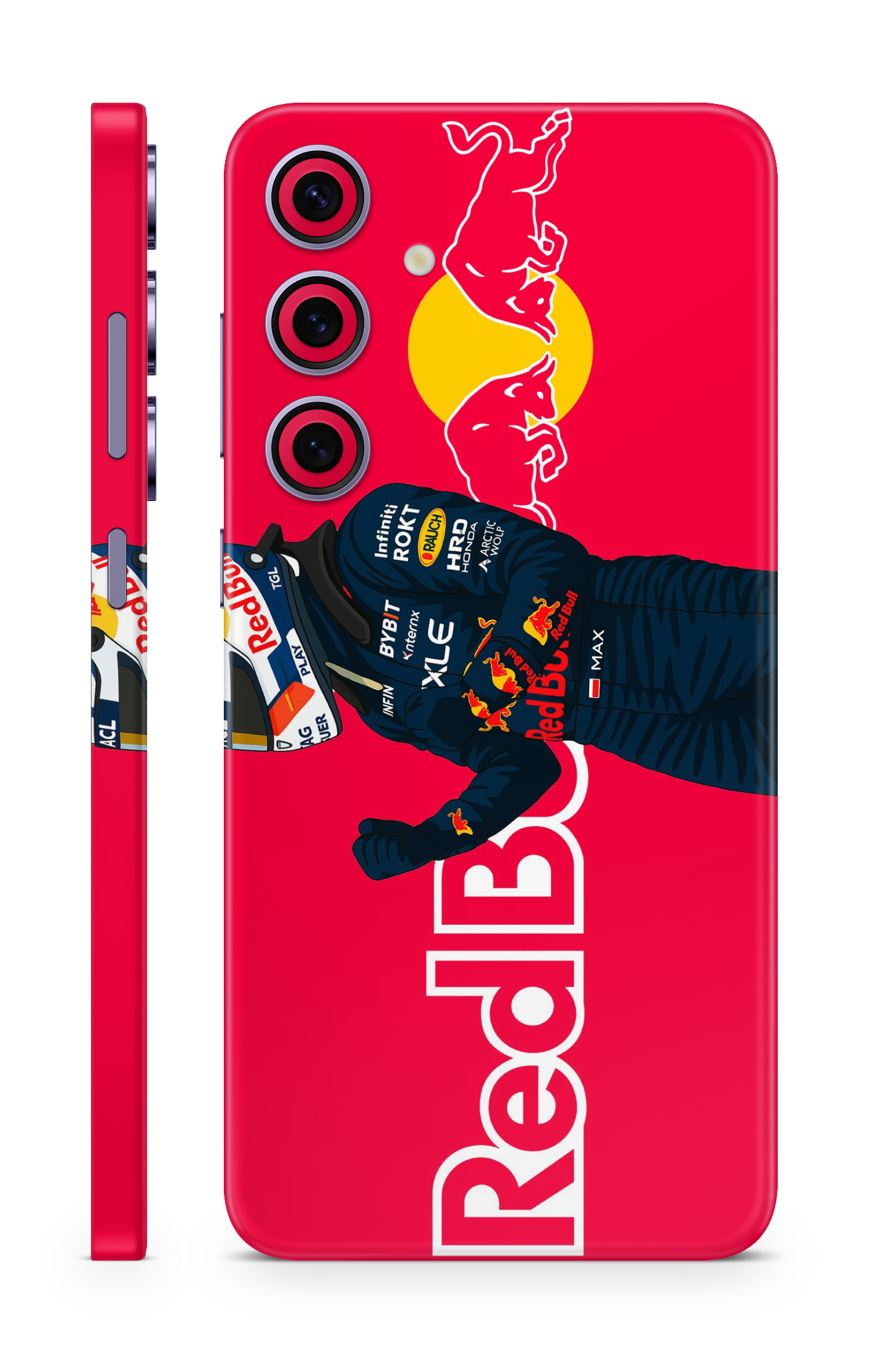 Red Racing Driver Edition Mobile Skin