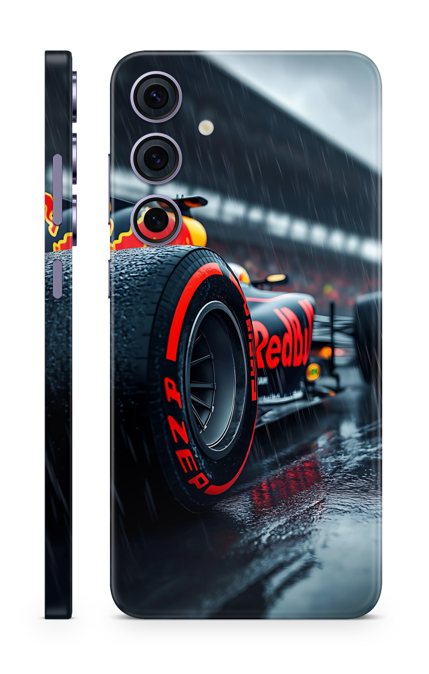 Wet Track – Racing Car Action Mobile Skin