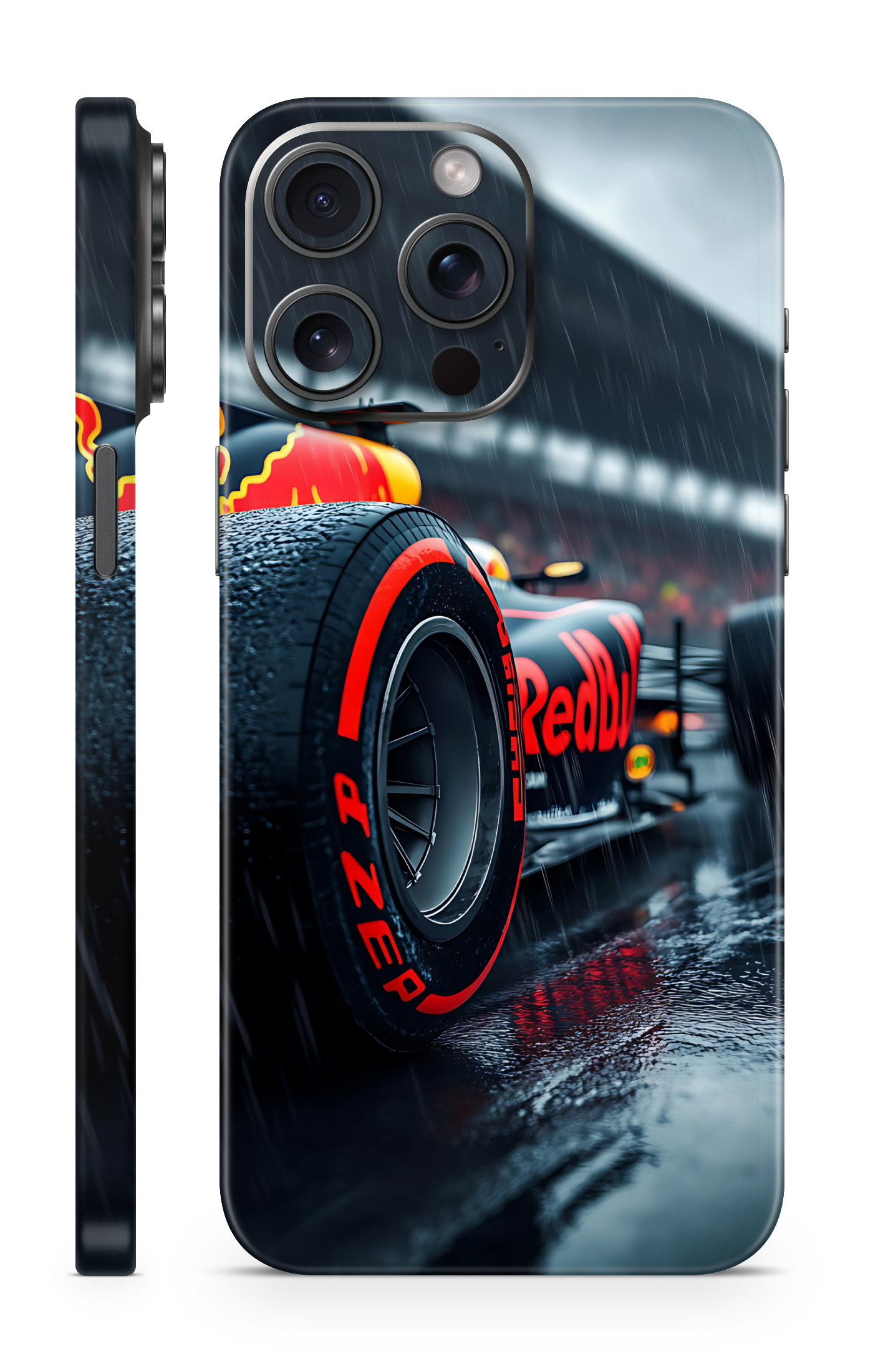 Wet Track – Racing Car Action Mobile Skin