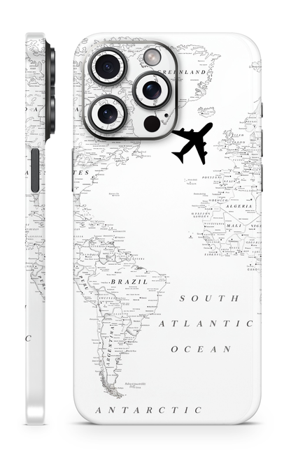 Travel Map Mobile Skin