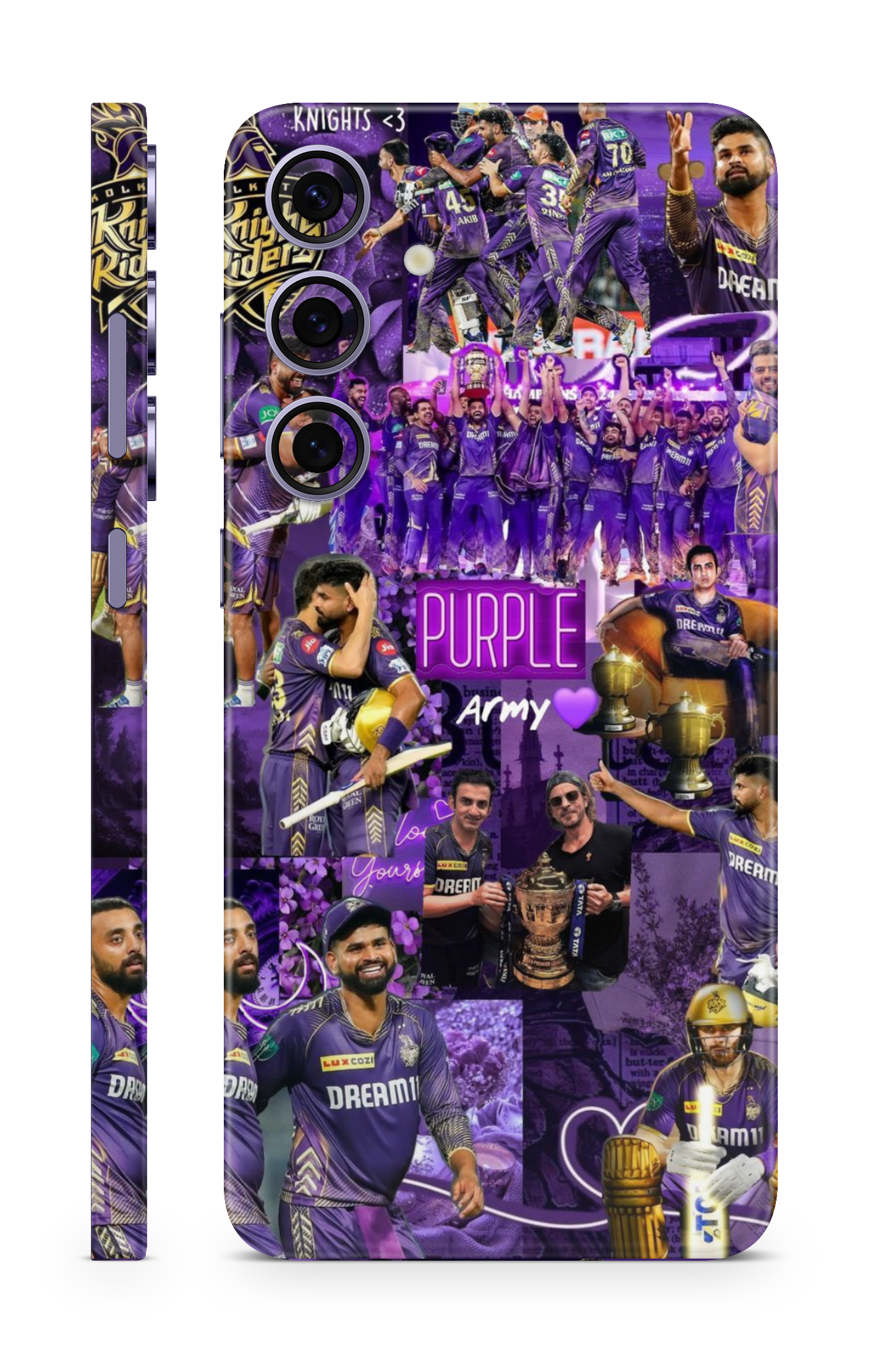 KKR Purple Army Mobile Skin