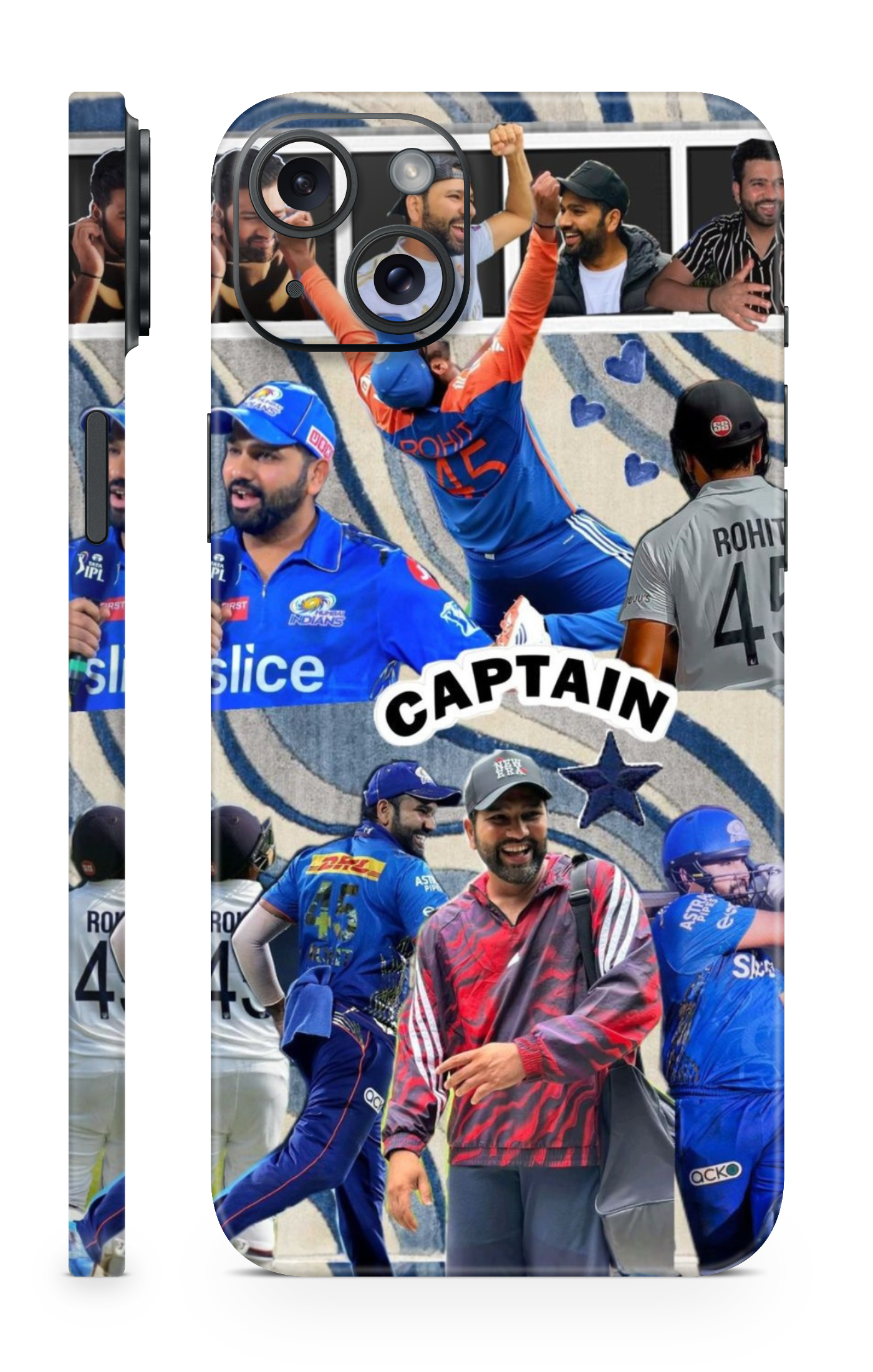 Captain Rohit Mobile Skin