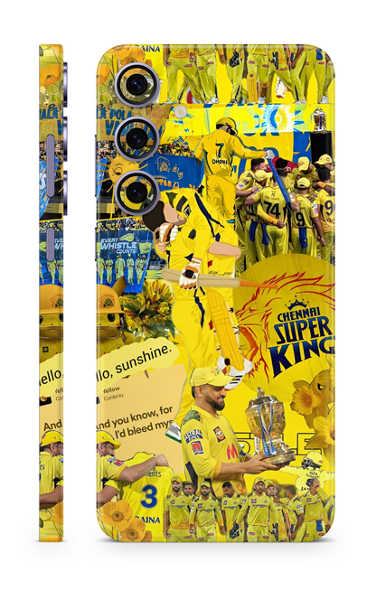 CSK Yellow Army Mobile Skin