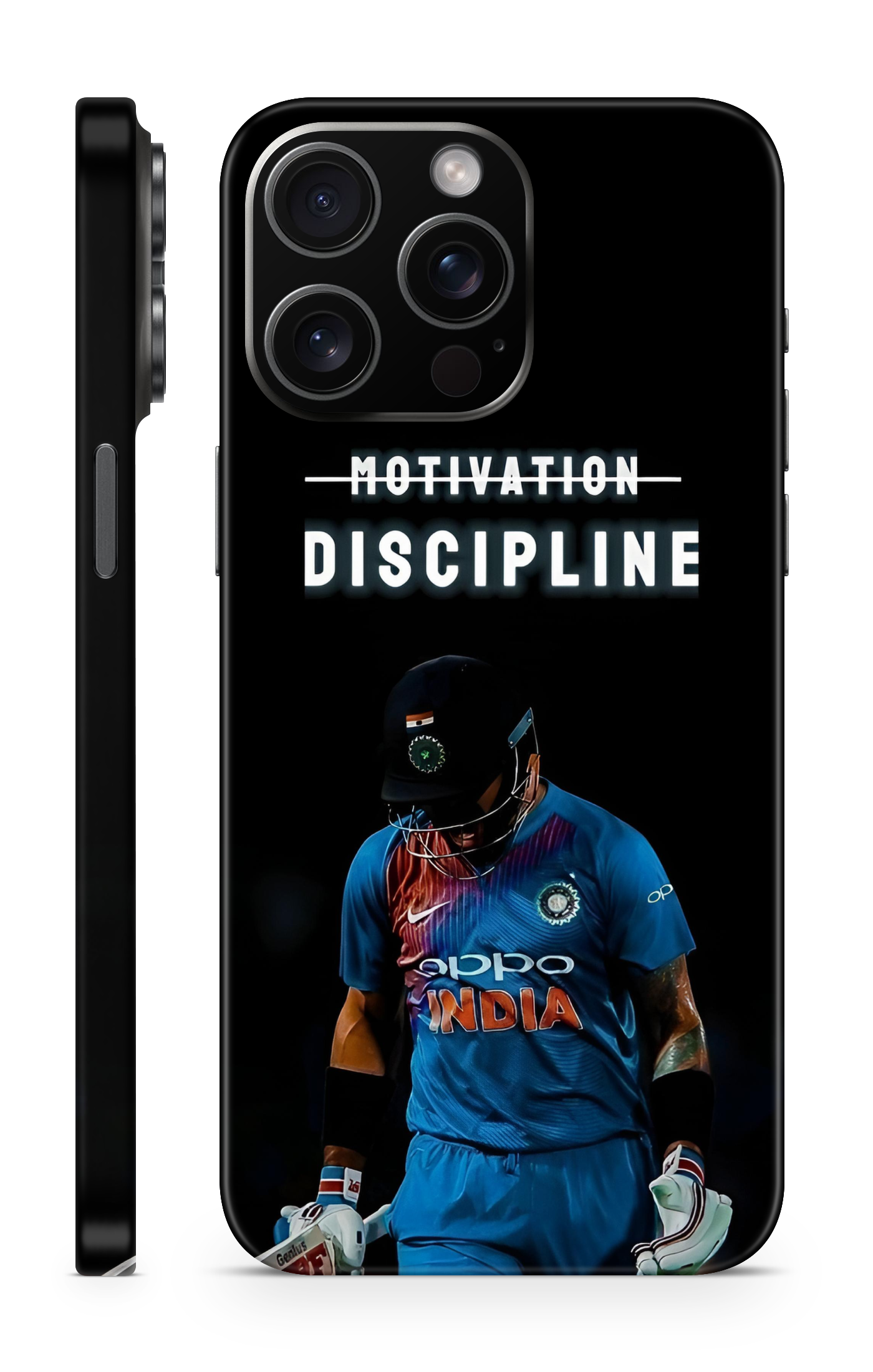 Virat Kohli Discipline Mobile Skin
