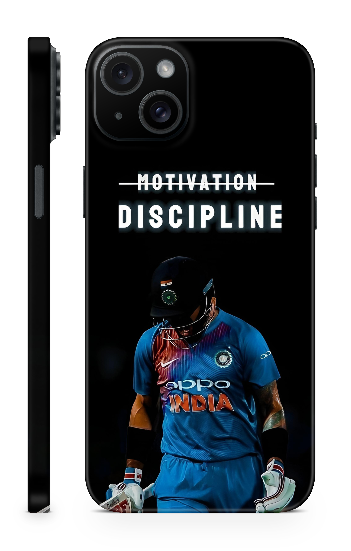 Virat Kohli Discipline Mobile Skin