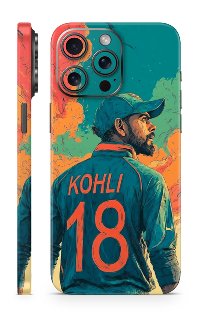 Virat Kohli 18 Mobile Skin
