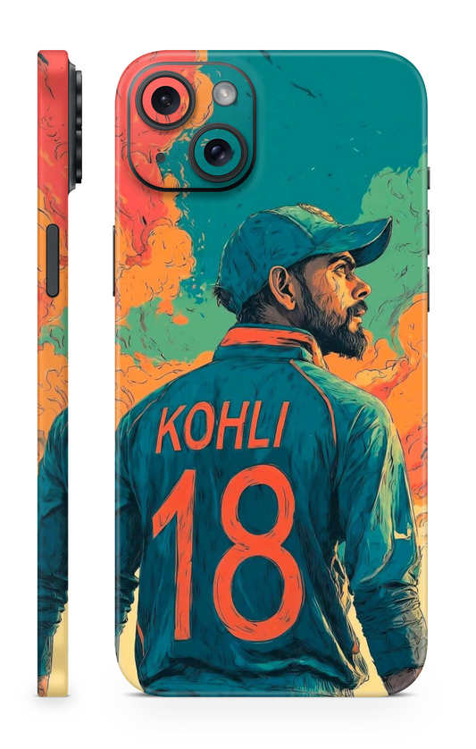 Virat Kohli 18 Mobile Skin
