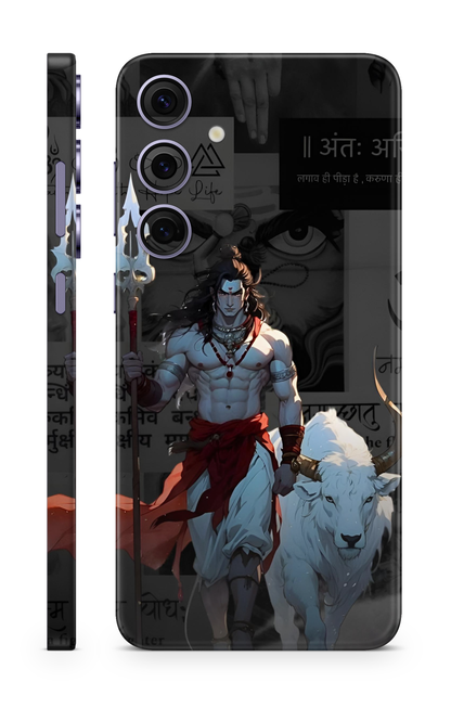 Mahadev Trishul Power Mobile Skin