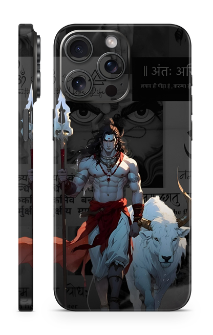 Mahadev Trishul Power Mobile Skin