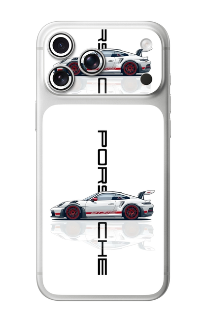Porsche GT3 RS Camera & Pocket Edition Mobile Skin for iPhone 17 Pro & 17 Pro Max