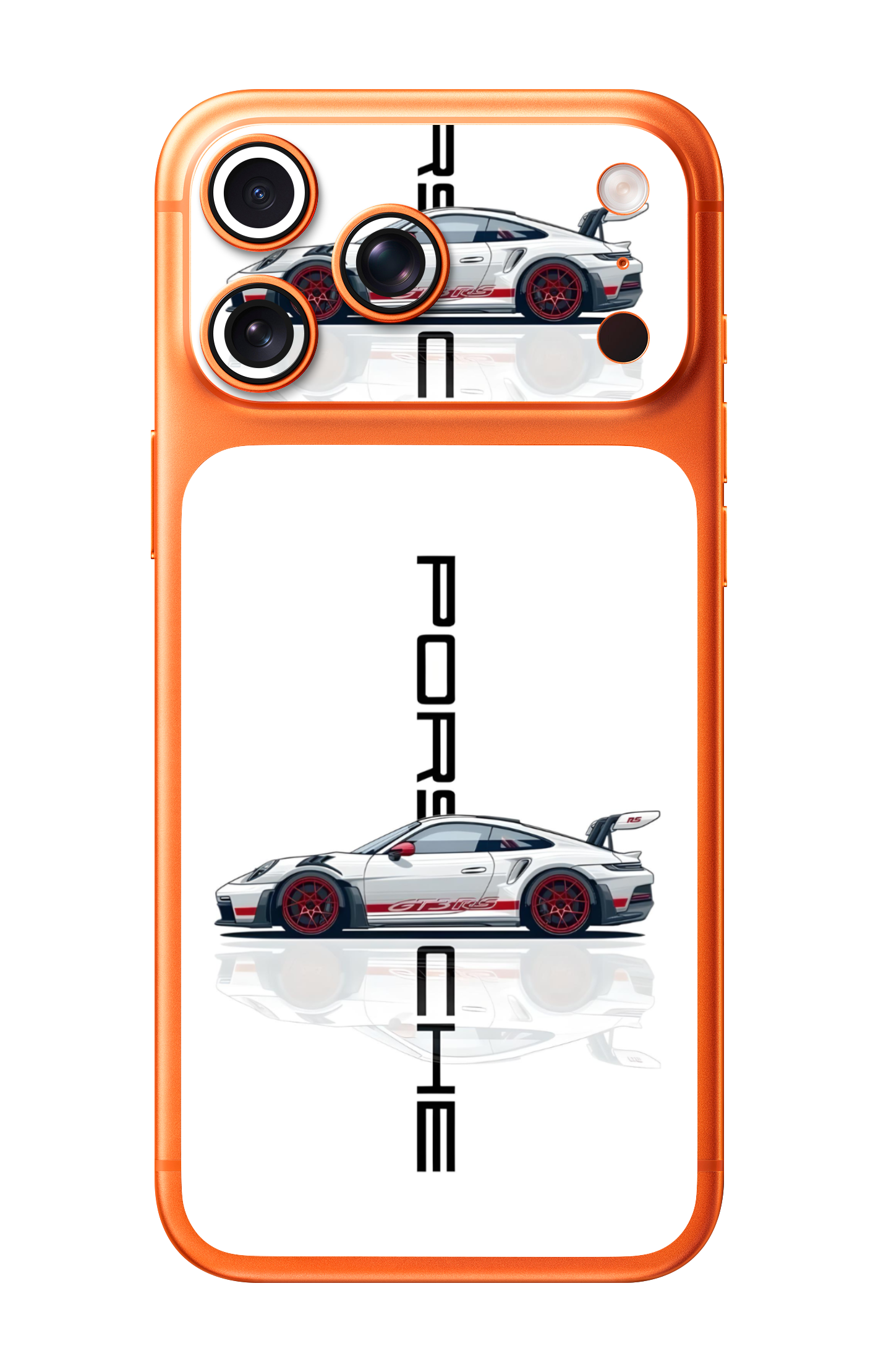 Porsche GT3 RS Camera & Pocket Edition Mobile Skin for iPhone 17 Pro & 17 Pro Max