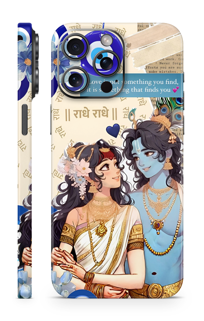 Radha Krishna Love Mobile Skin