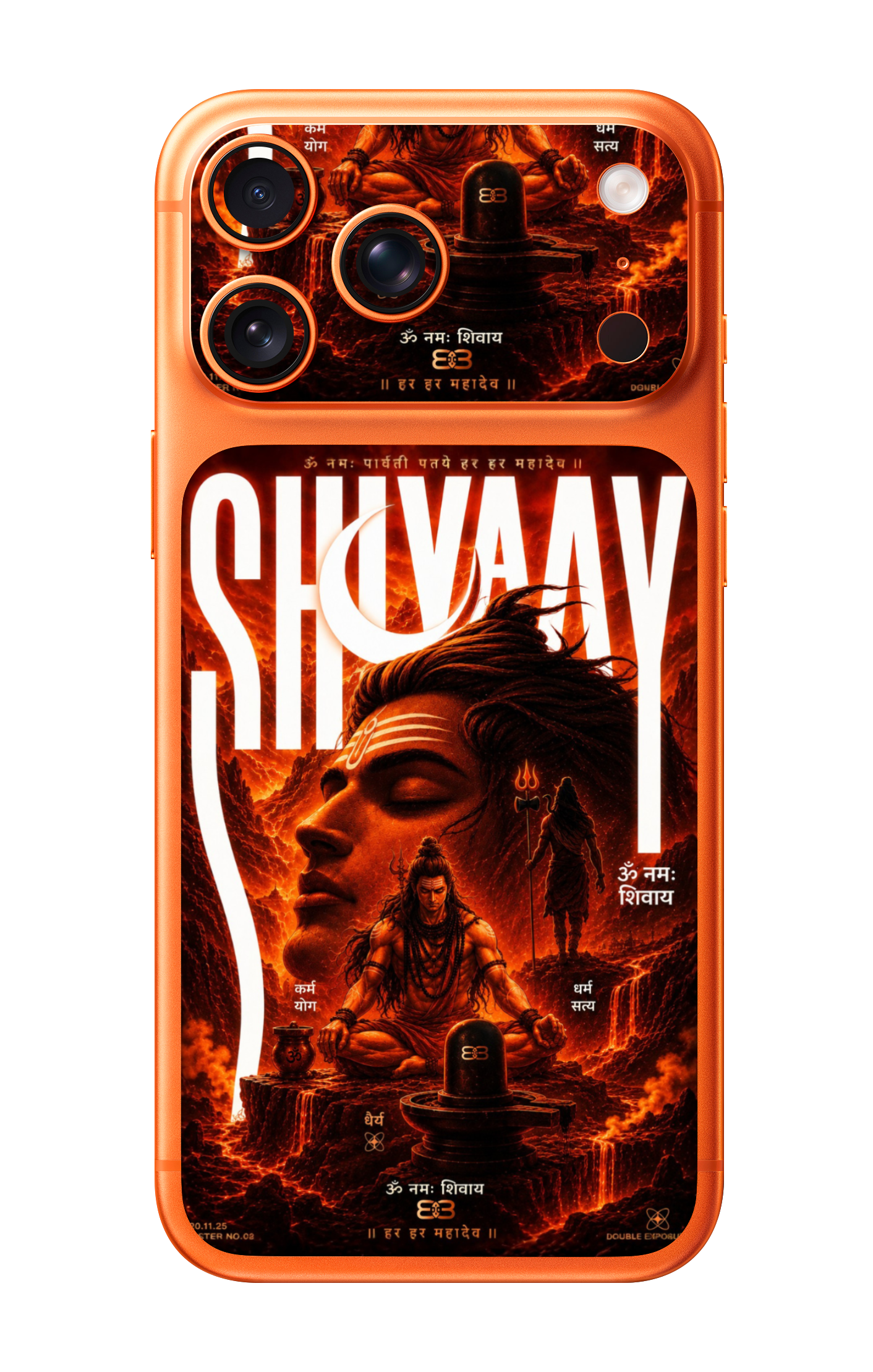 Shivaay Mahadev Camera & Pocket Skin for iPhone 17 Pro / 17 Pro Max