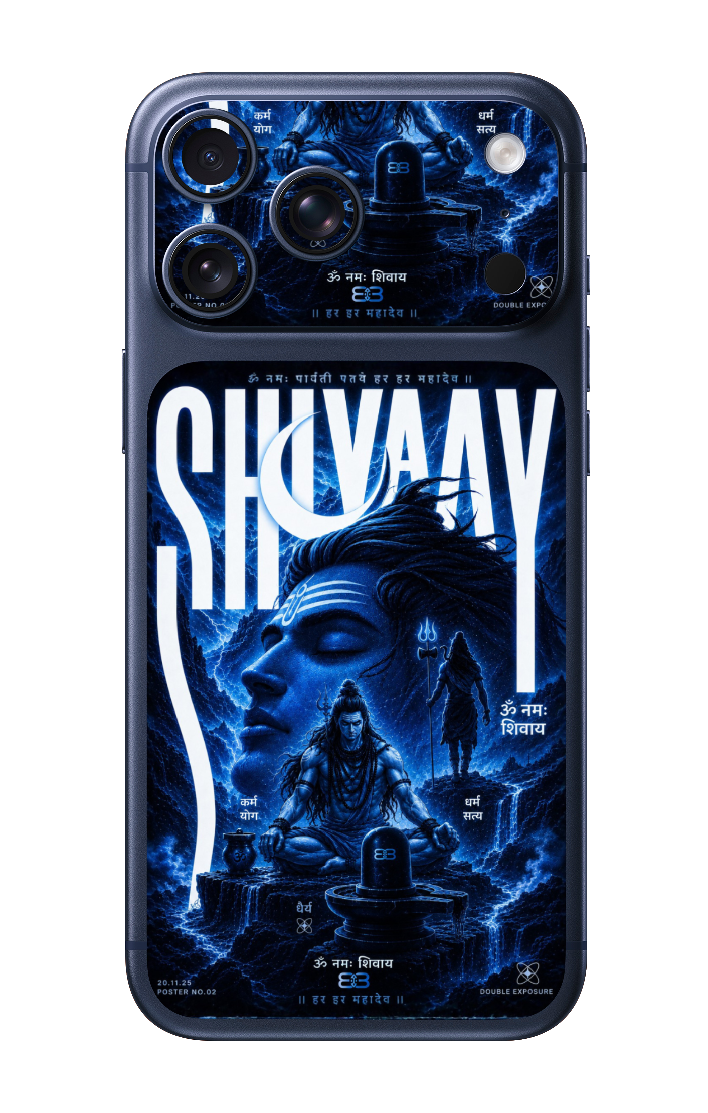Shivaay Mahadev Camera & Pocket Skin for iPhone 17 Pro / 17 Pro Max