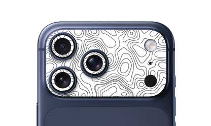 Topography Lines – iPhone 17 Pro & 17 Pro Max Camera Skin