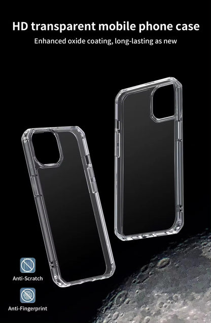 Hybrid Transparent Cover with Metal Dust Grill (TPU + Poly Carbonate | Crystal Clear)