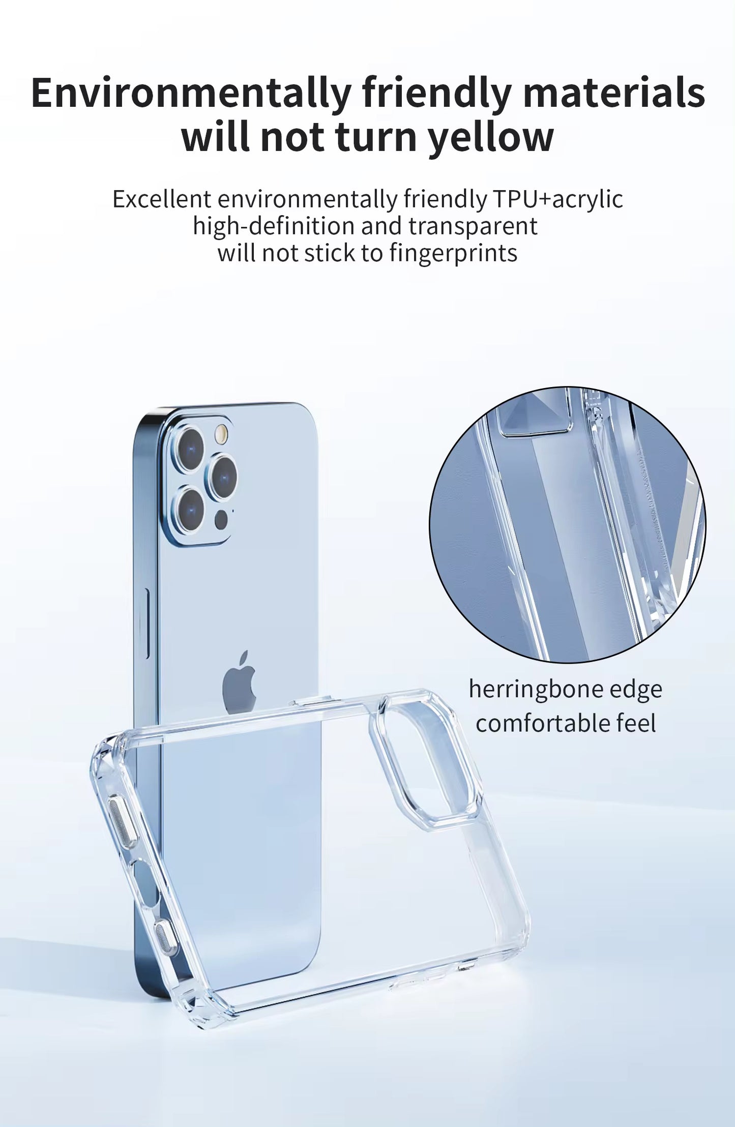 Hybrid Transparent Cover with Metal Dust Grill (TPU + Poly Carbonate | Crystal Clear)