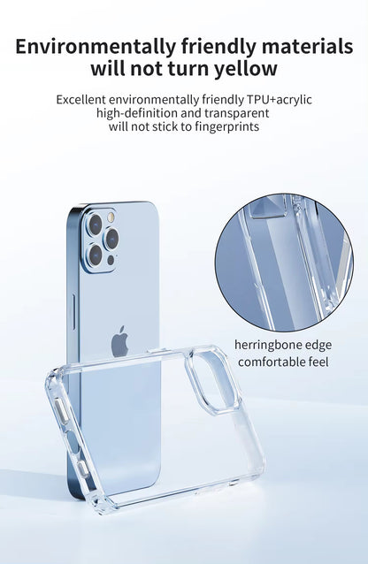 Hybrid Transparent Cover with Metal Dust Grill (TPU + Poly Carbonate | Crystal Clear)