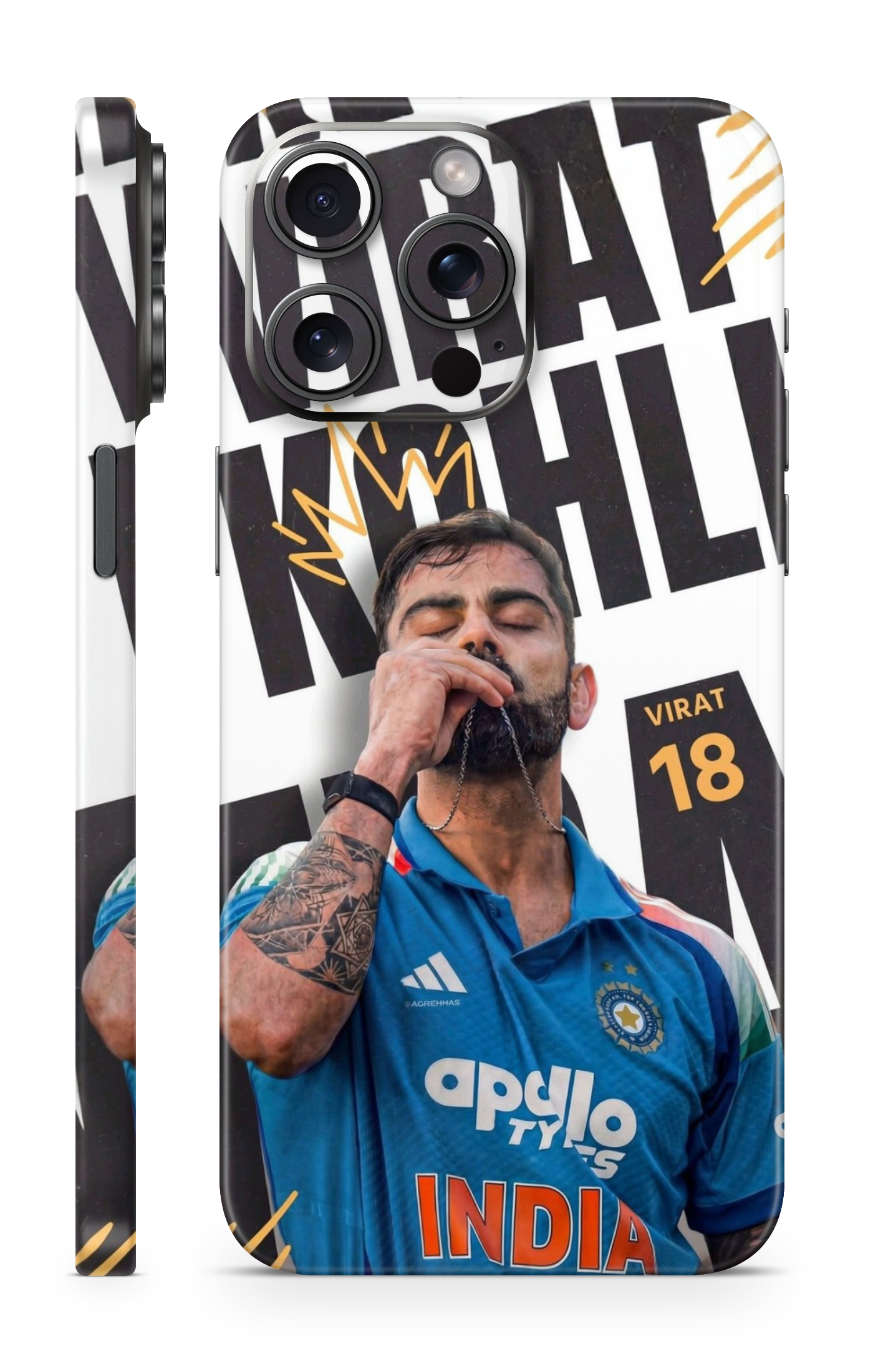 Virat Kohli King Edition Mobile Skin
