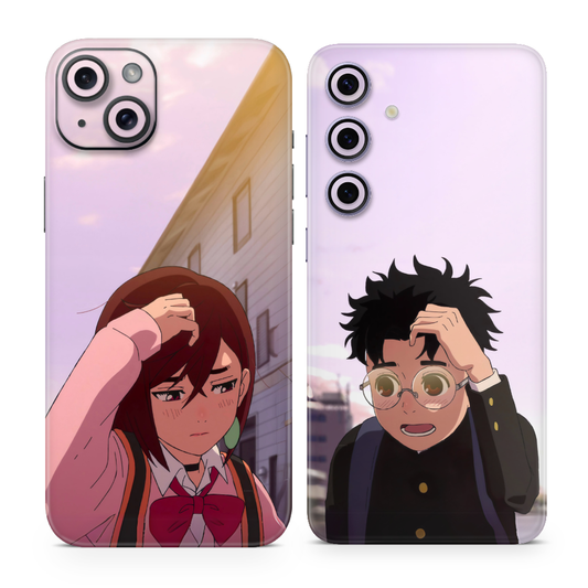 Momo Ayase and Okarun Mobile Skin