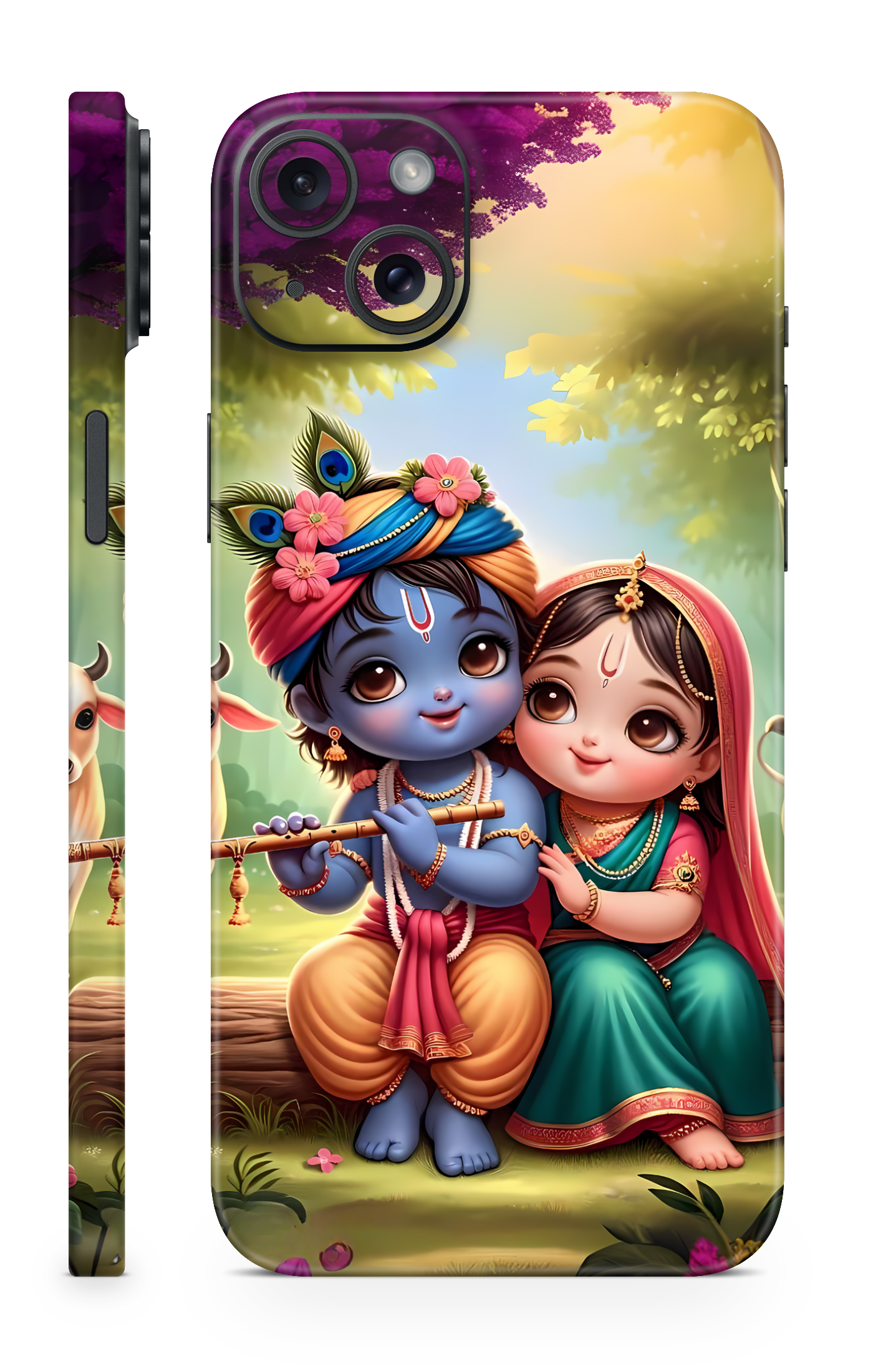 Radha Krishna MOBILE SKIN